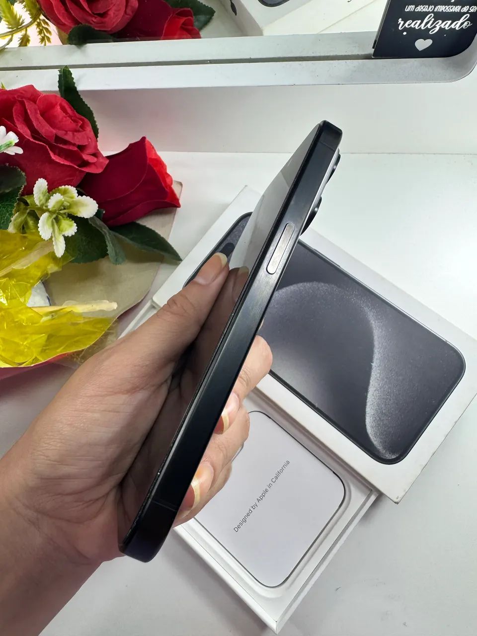IPHONE 15 PRO BLACK TITÂNIO  - Foto 5