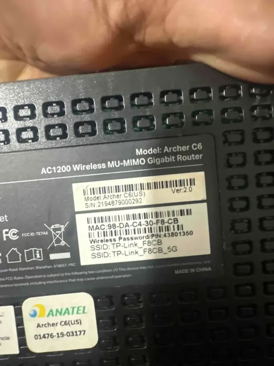 MODEL TP-LINK Archer C6 - Foto 3