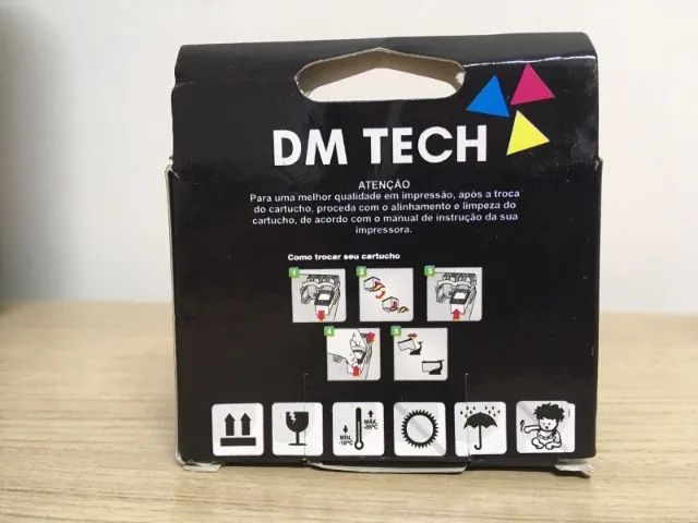 Cartucho Jato de Tinta Compatível com HP 667XL DM Tech - validade: 2028 - preto - Foto 2