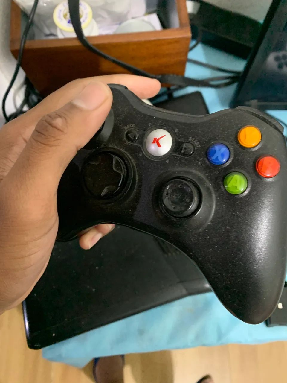 Xbox360 com dois controles  - Foto 2