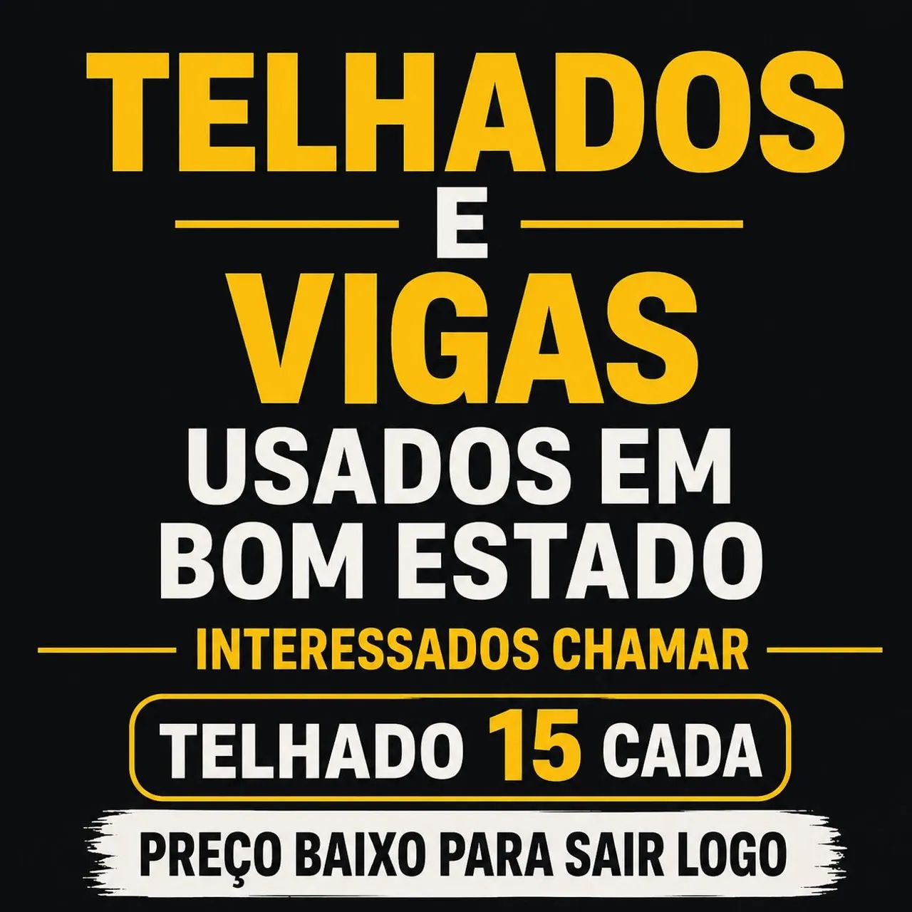 Telhados/Vigas