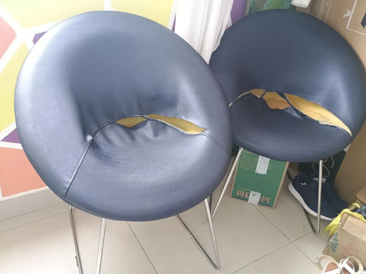 Poltrona confortável e forte