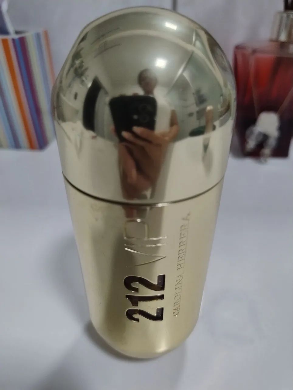 Frasco Perfume Carolina Herrera vazio  - Foto 2