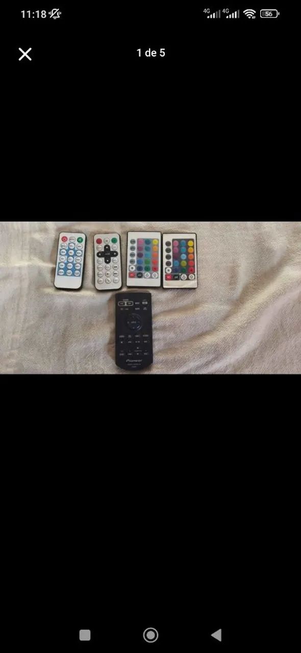 Controles de som 