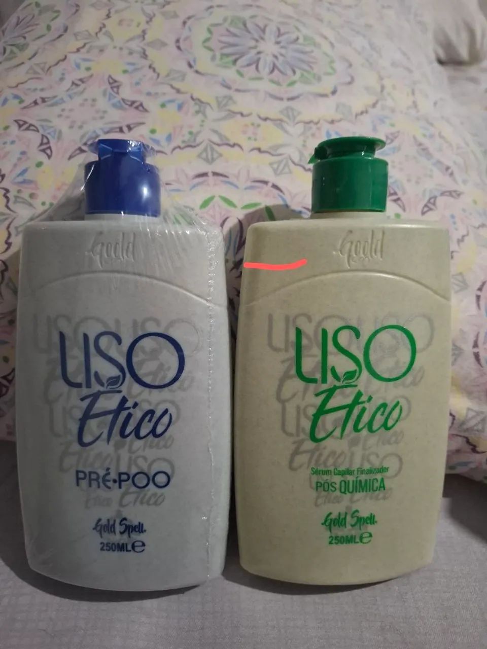 Kit liso ético Pré-poo e sérum