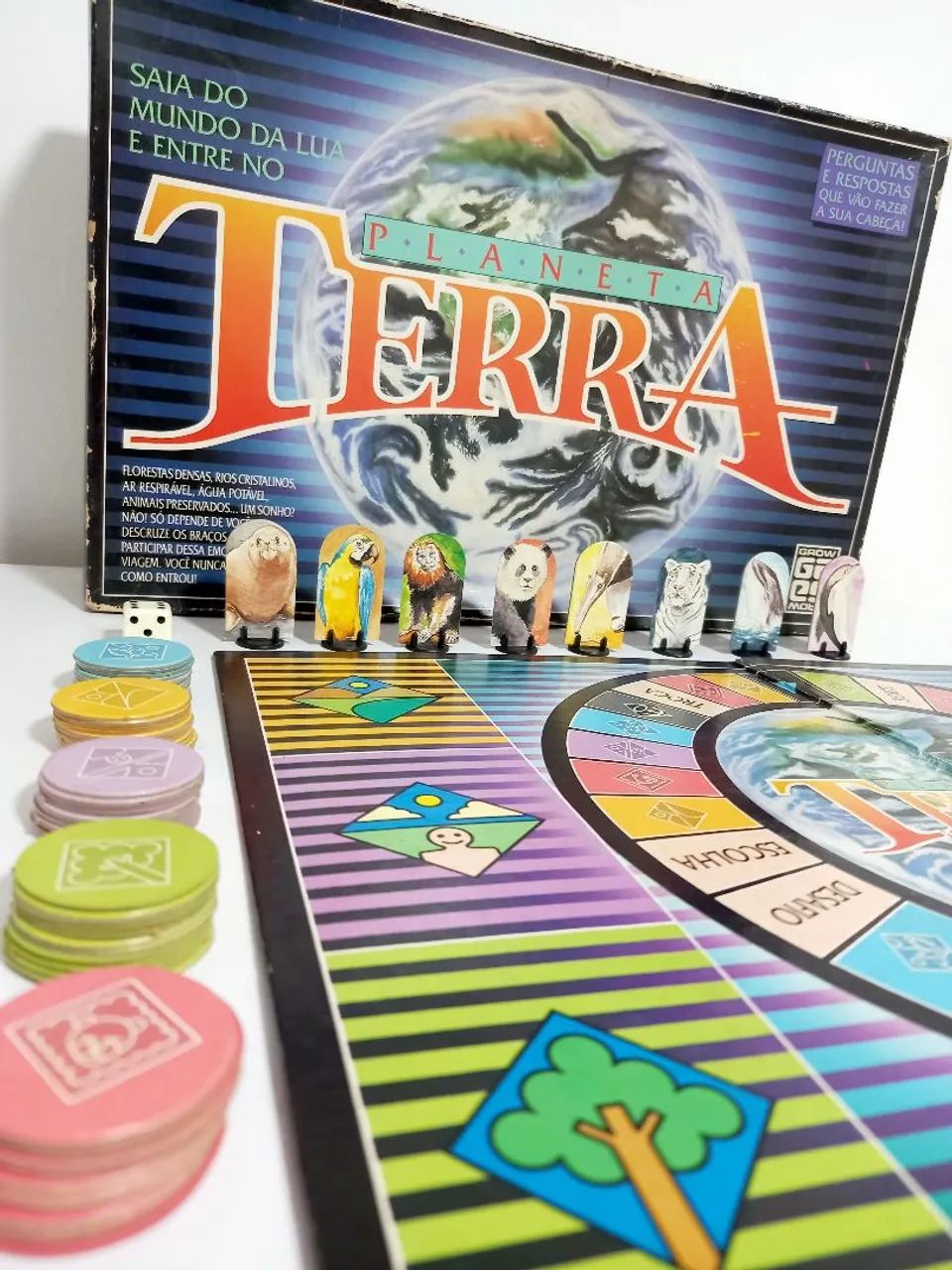 JOGO DE TABULEIRO ( PLANETA TERRA )  - Foto 3