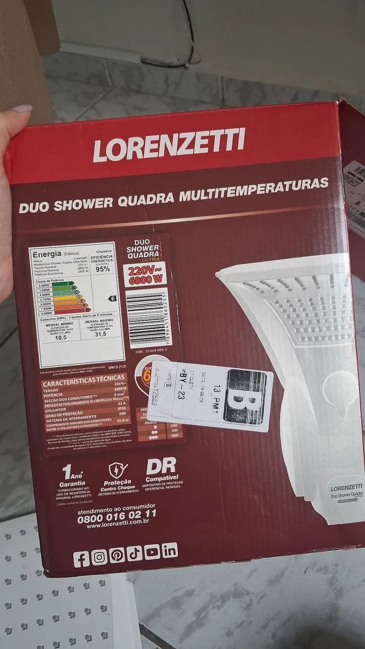 Chuveiro Ducha Lorenzetti  - Foto 2