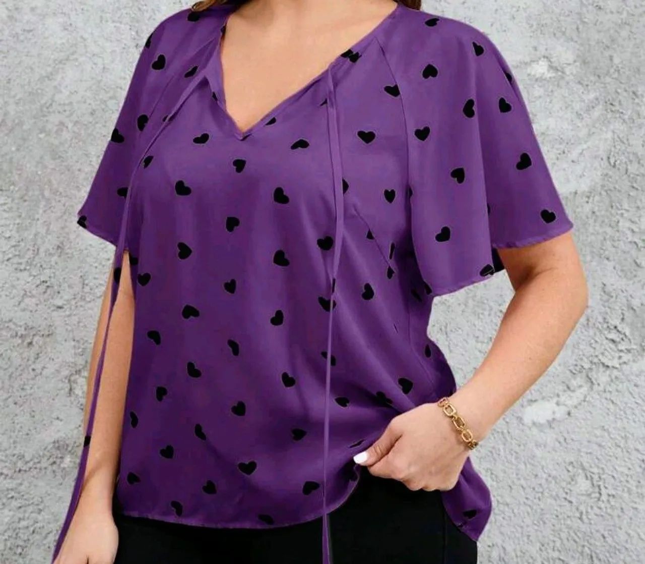 Blusas plus size n° 52 - Foto 3