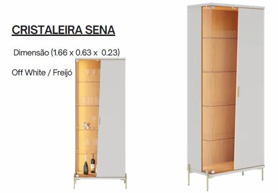 Cristaleira Sena Nova