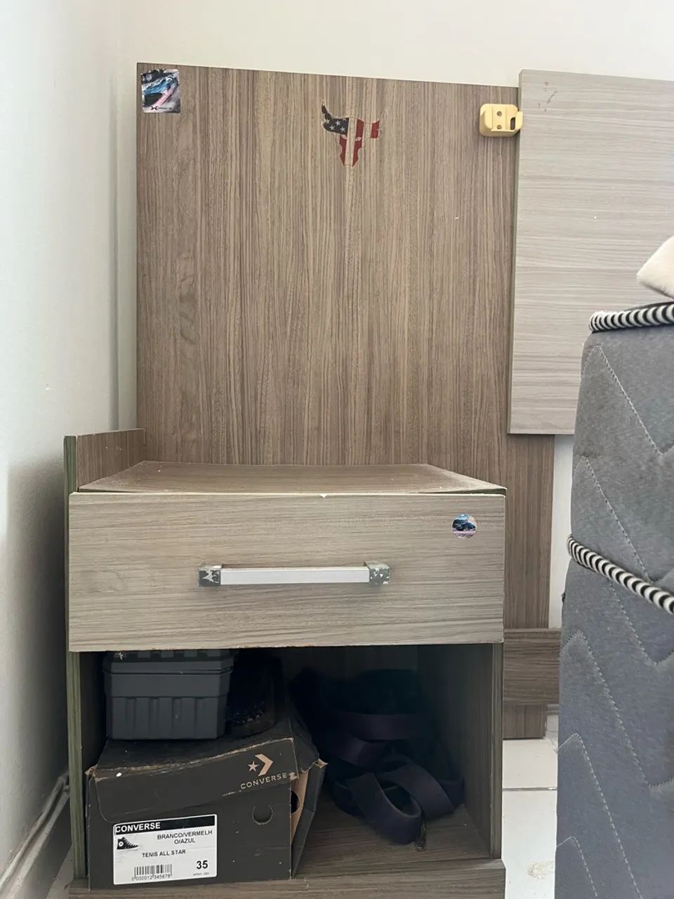 Cabeceira + Pufe | Ótimo preço para vender rápido - Foto 2