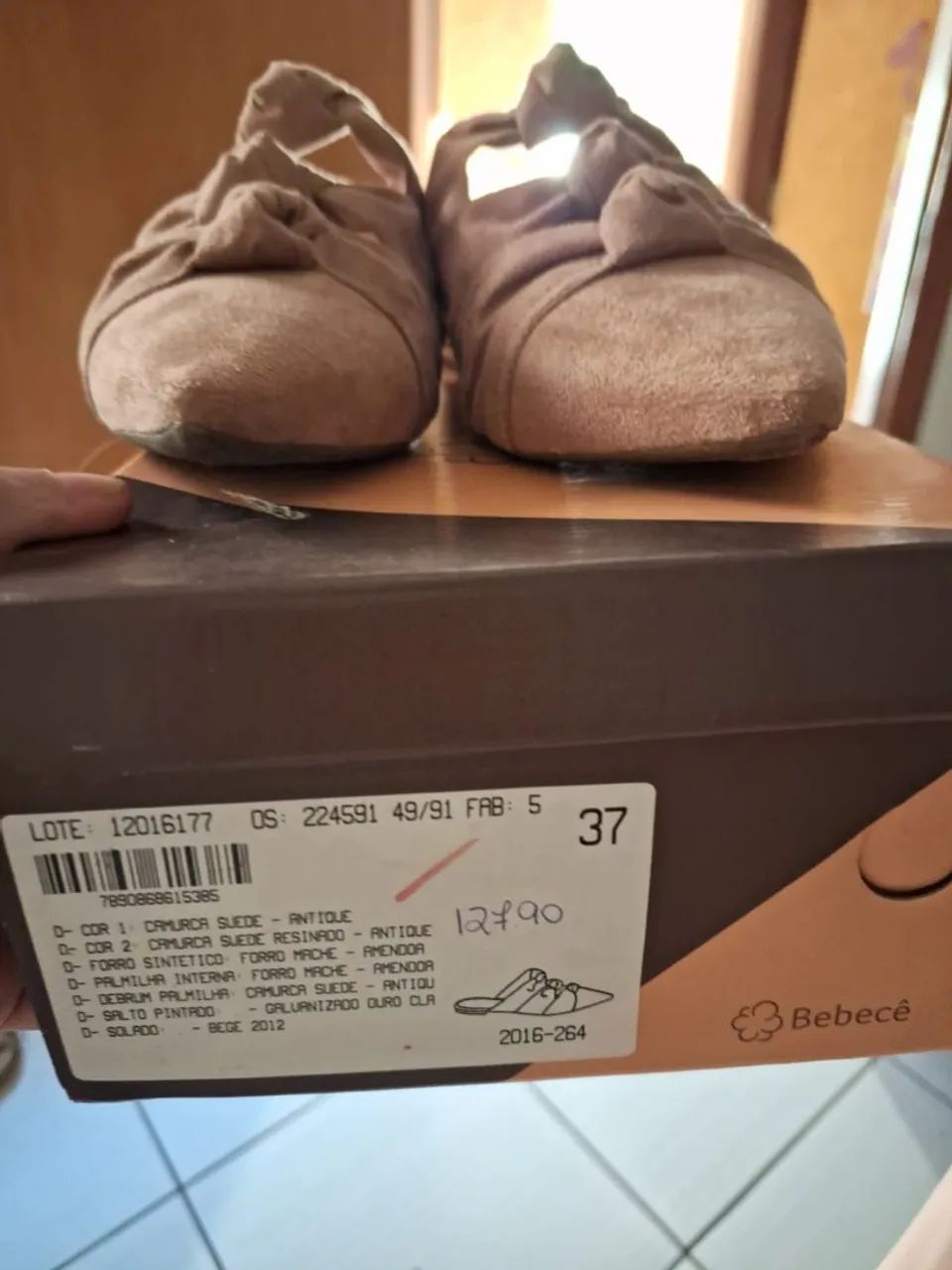 Mule Bebecê nr 37 nude