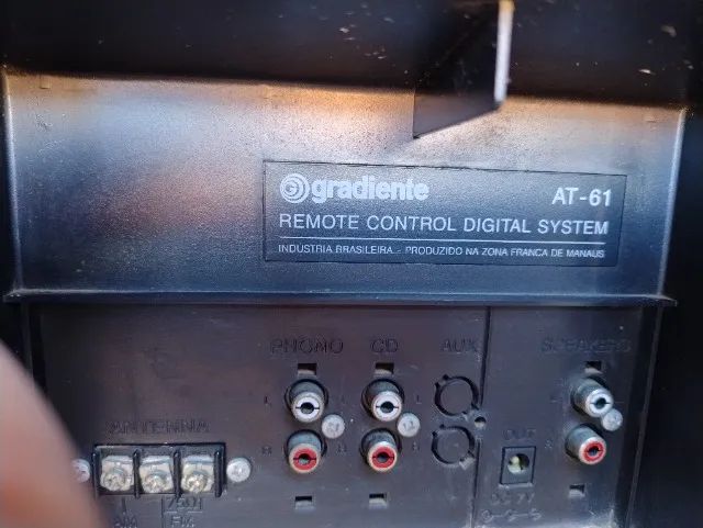 Som Gradiente Avanti AT 61 com controle e Caixas de Som + adaptador bluetooth com usb - Foto 5