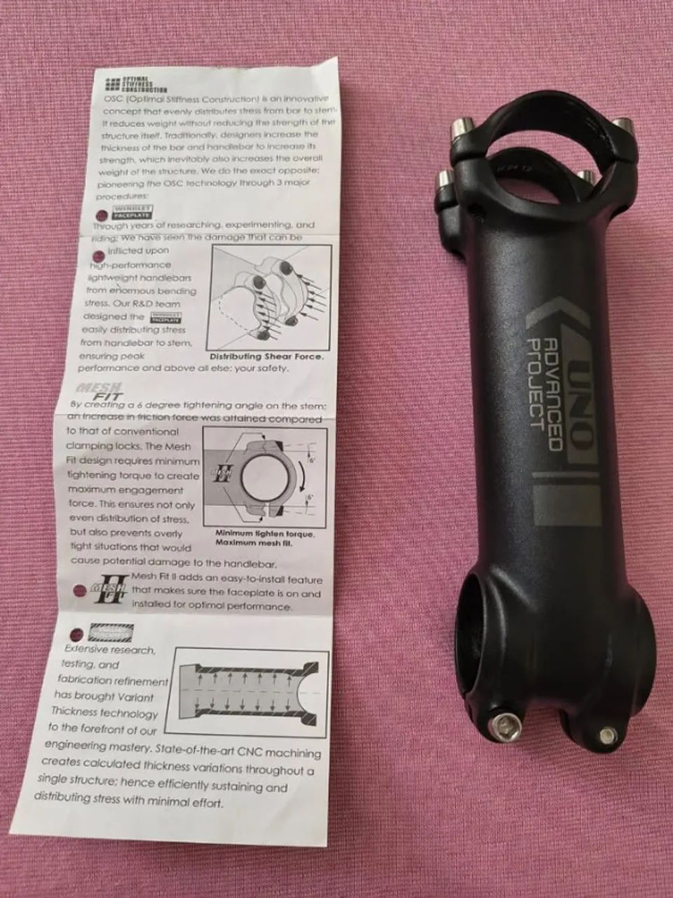 Mesa Uno Ultralight 120mm 7° - Foto 3
