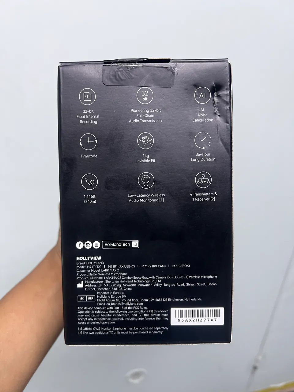 Microfone Original Lark Max 2 combo - Foto 4