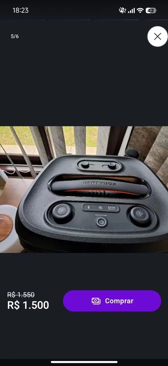 JBL Encore 2 - Microfones  - Foto 3