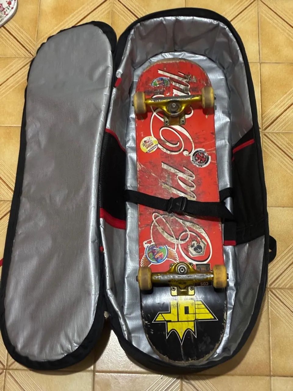 Mochila para transporte de skate - Foto 4