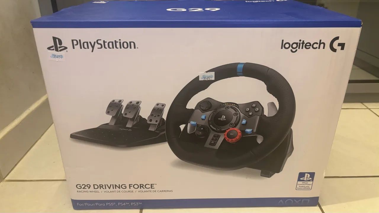 Volante Logitech G29 + Câmbio
