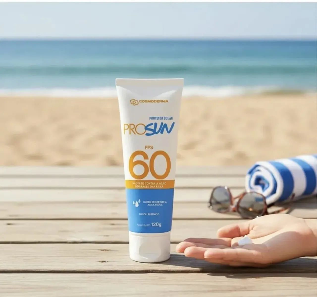 Protetor Solar 60 ProSun cosmoderma 200g