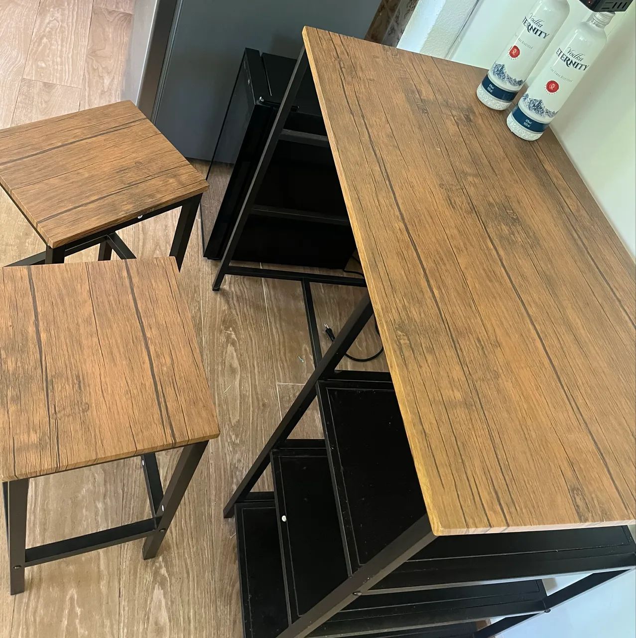 Mesa estilo industrial 