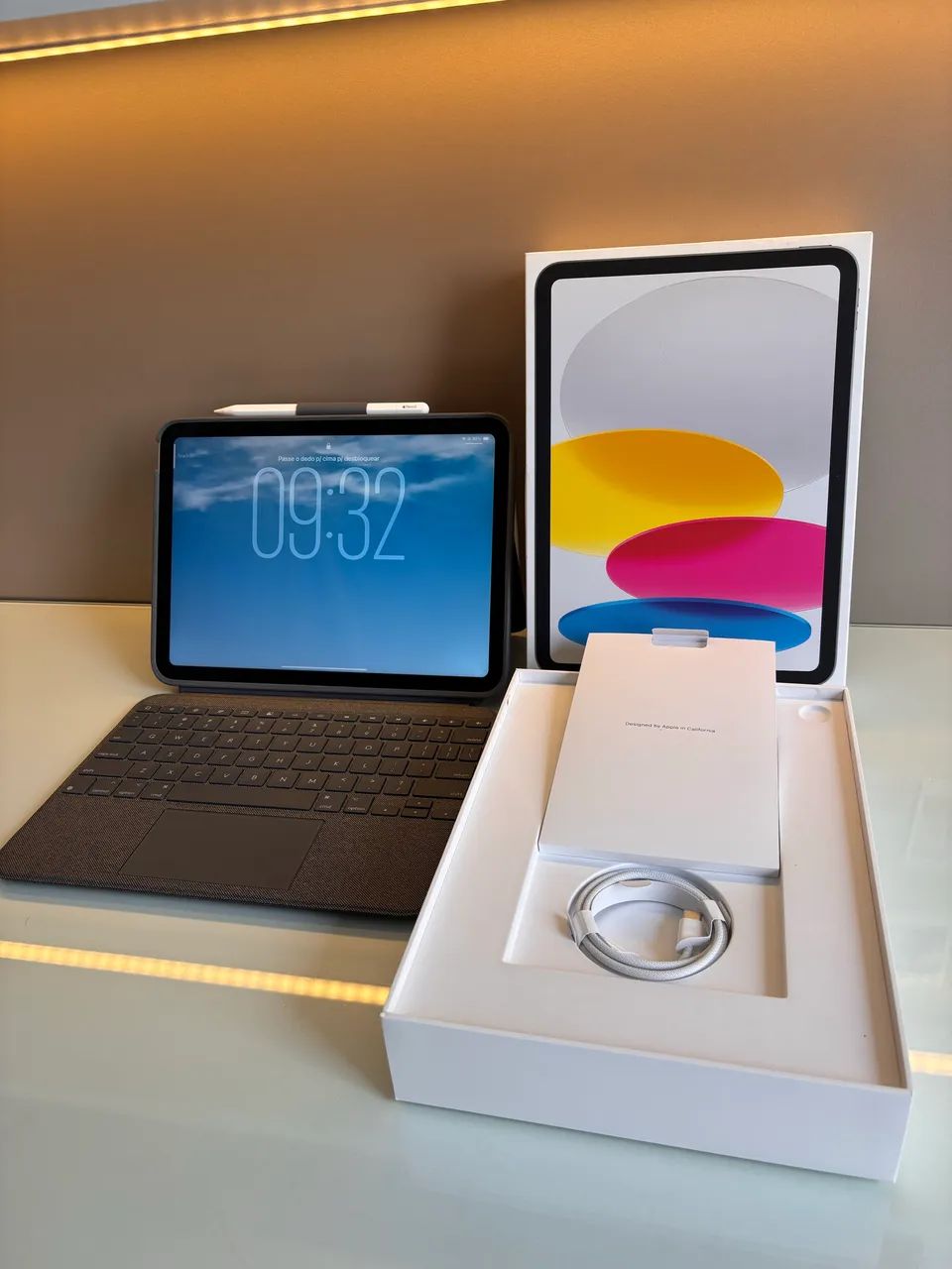 iPad A16 + Apple Pencil USB-C + Logitech Combo Touch - Foto 2