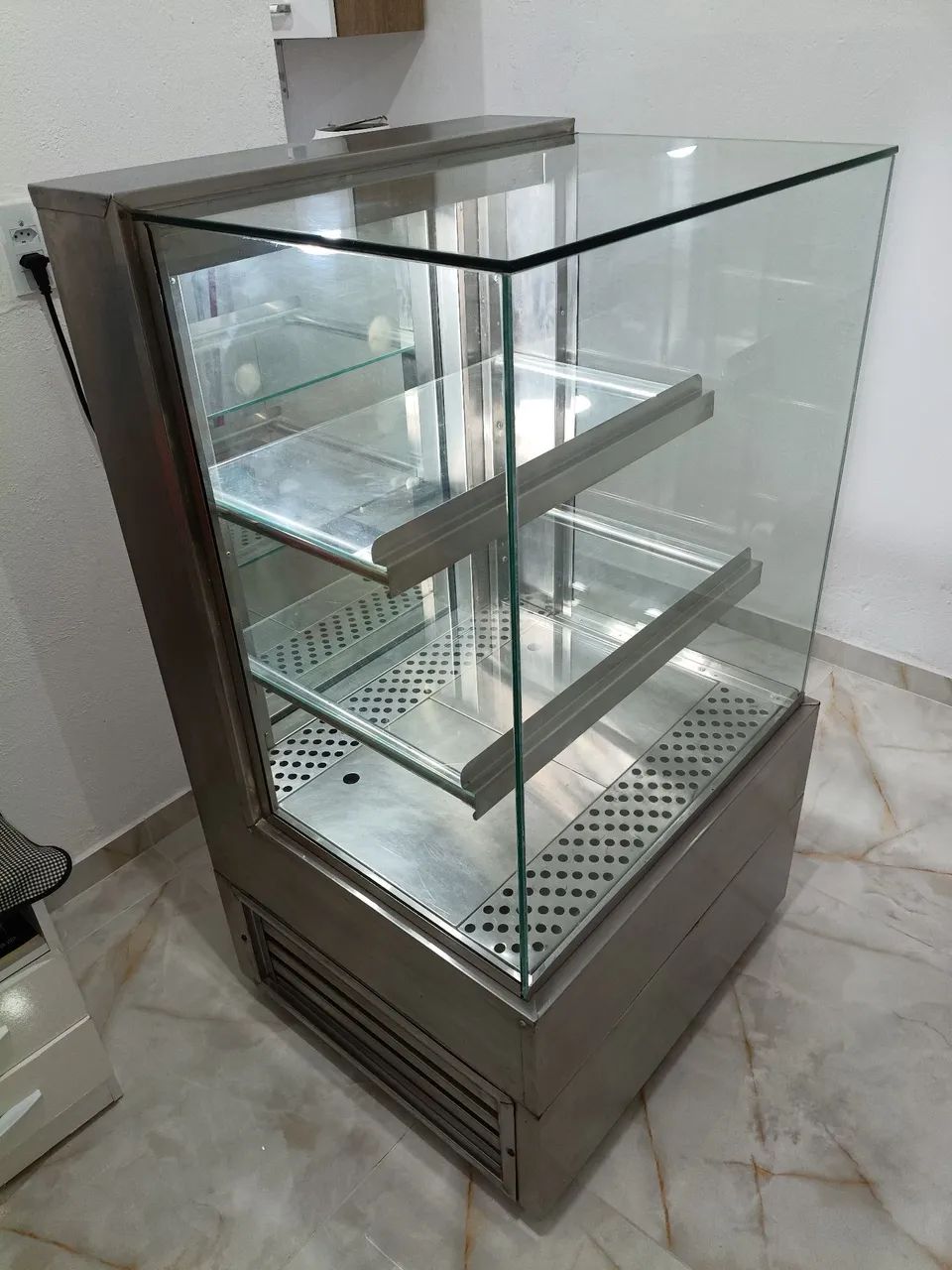 Vitrine de vidro para comércio gelada - Foto 2