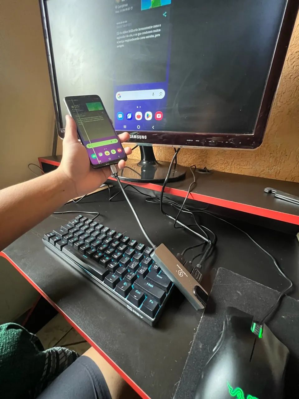 S9 plus mobilador 