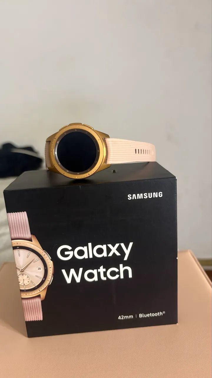  Samsung Galaxy Watch 42mm Rose Gold - Bluetooth - Foto 3
