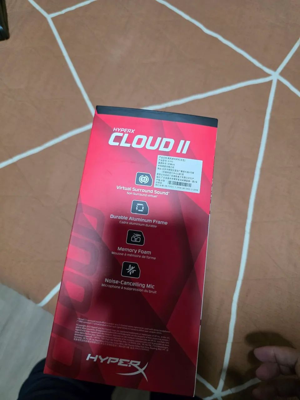 Headset HyperX Cloud II Lacrado - Foto 4