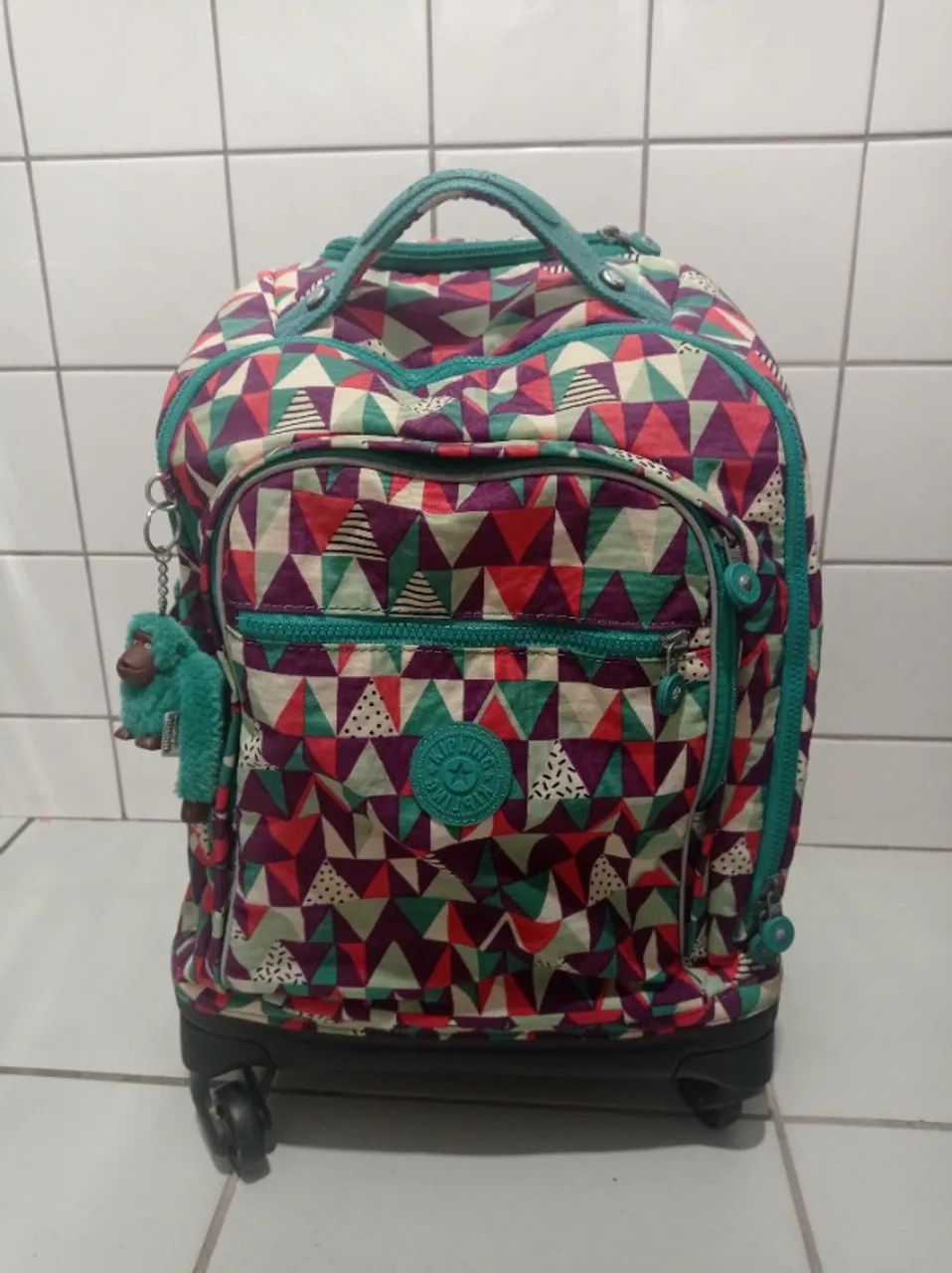 Mochila Kipling Original com rodinhas - Foto 2