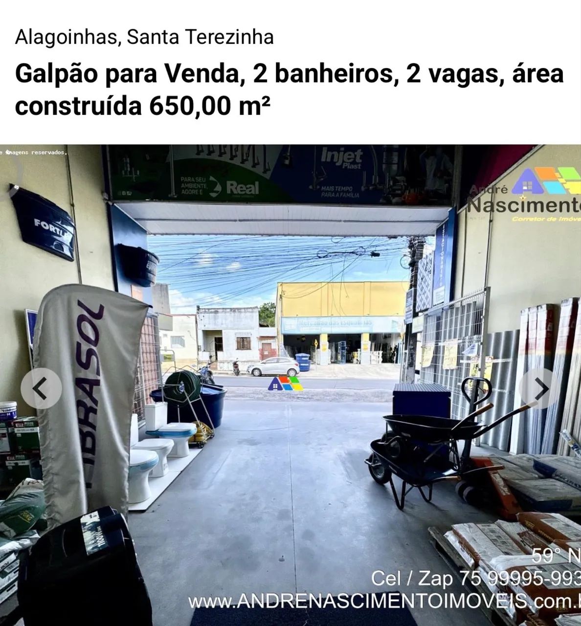 Venda galpão comercial  - Aceito Troca - Foto 2