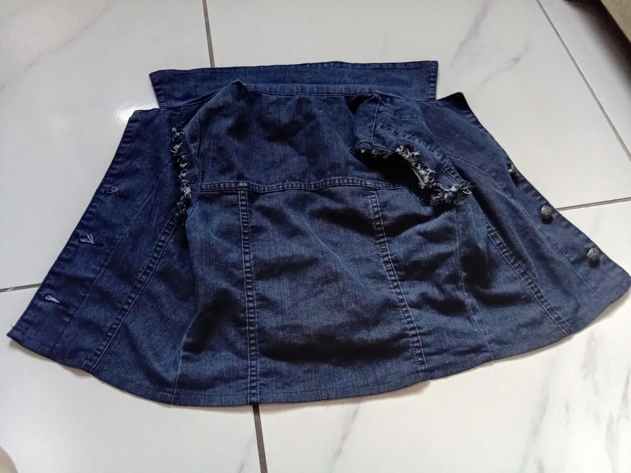 Colete jeans tam. 36/38 - Foto 2