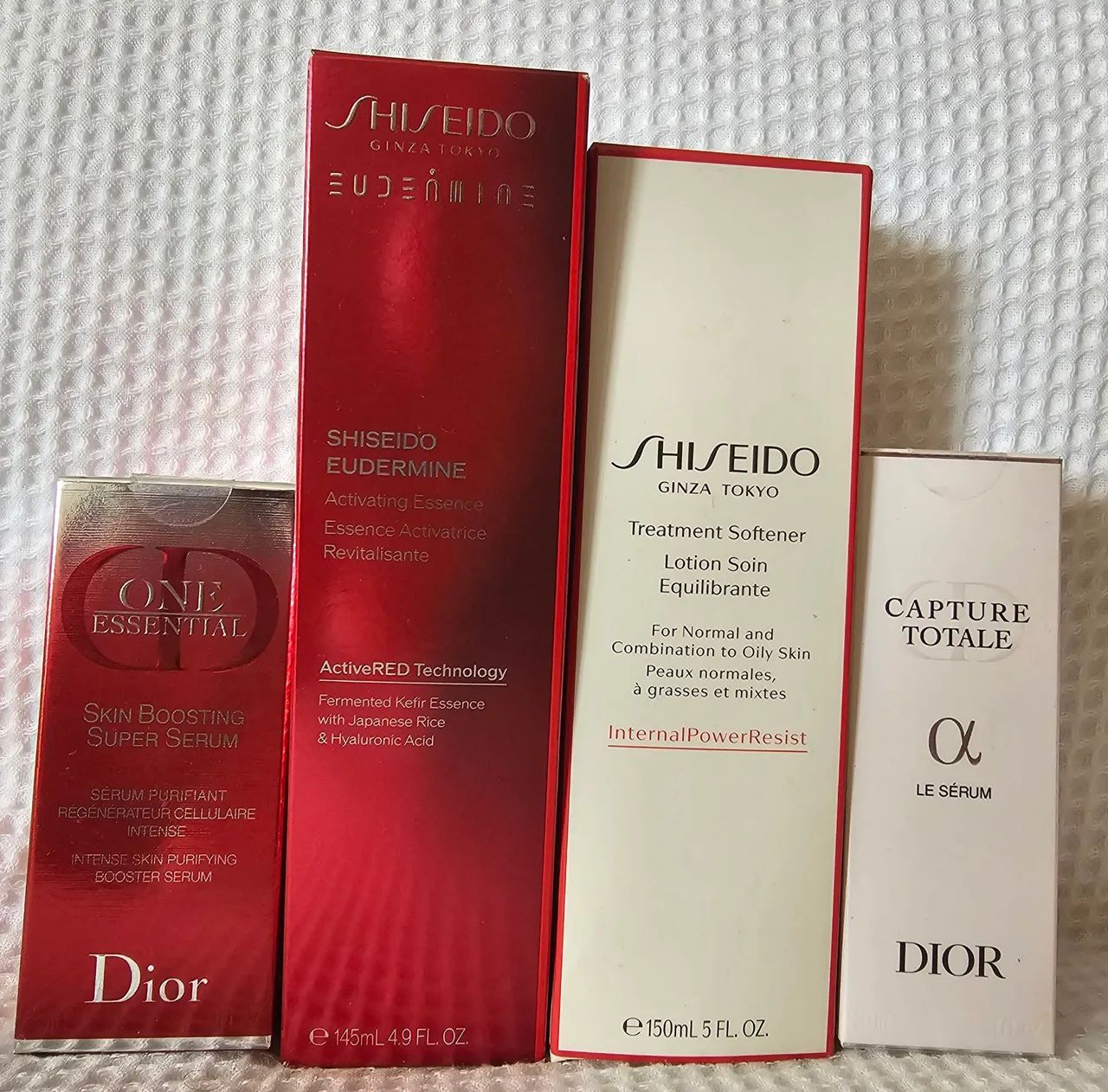 Shiseido Kit Original- Produtos pro rosto e pra pele.
