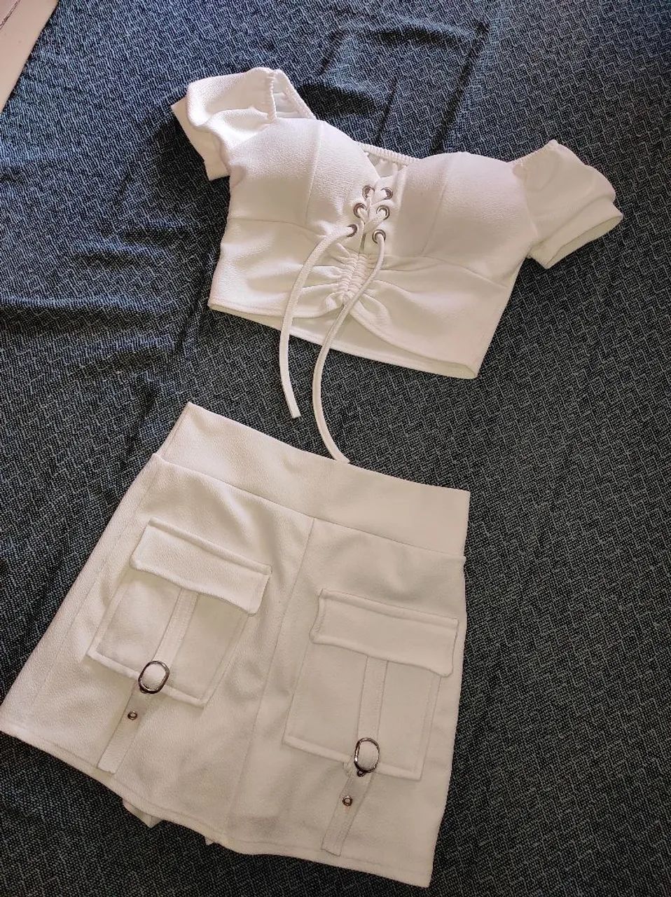 Conjunto Branco Feminino