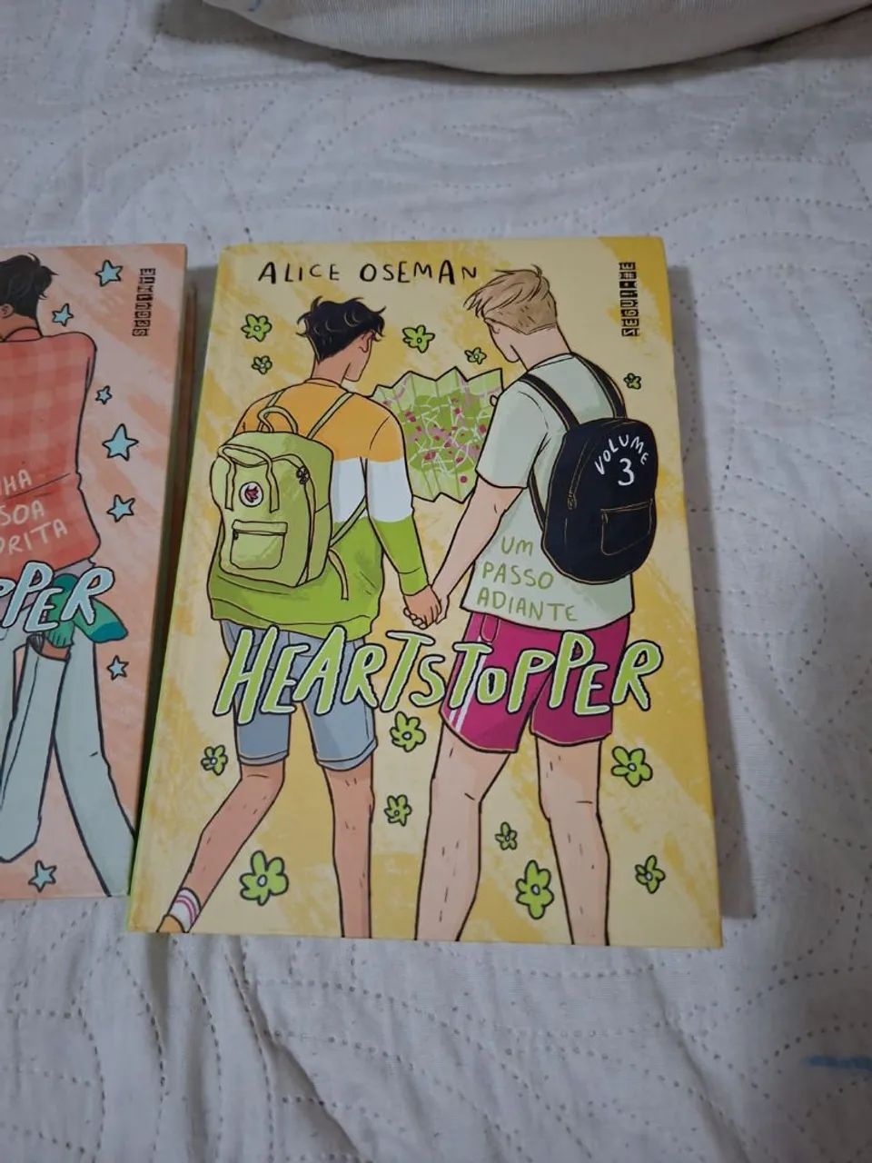 Livros seminovos, nome do livro: Heartstopper (tenho ate o terceiro volume.) - Foto 4