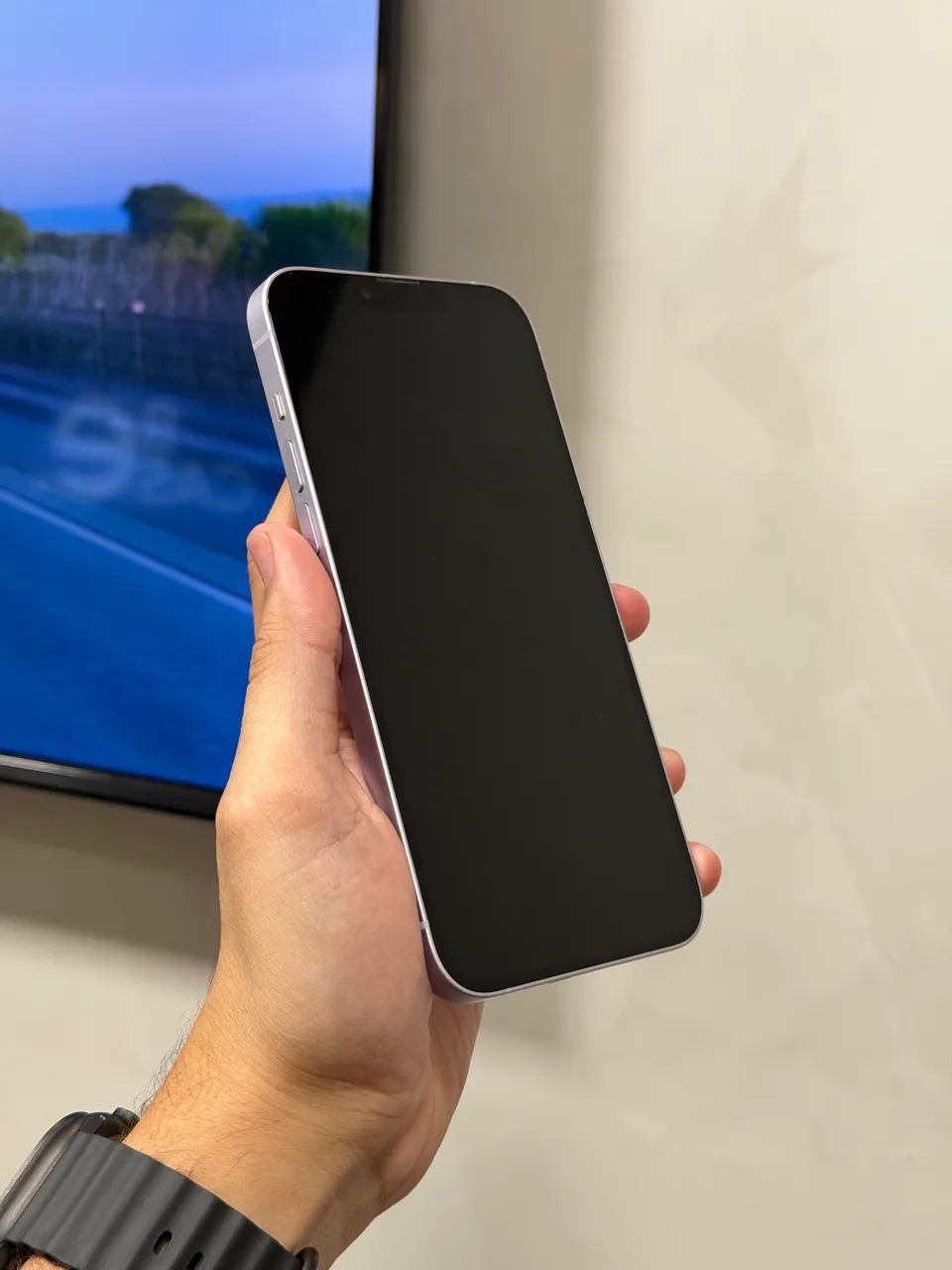 iPhone 14 Plus 128gb Roxo Excelente Impecável  - Foto 2