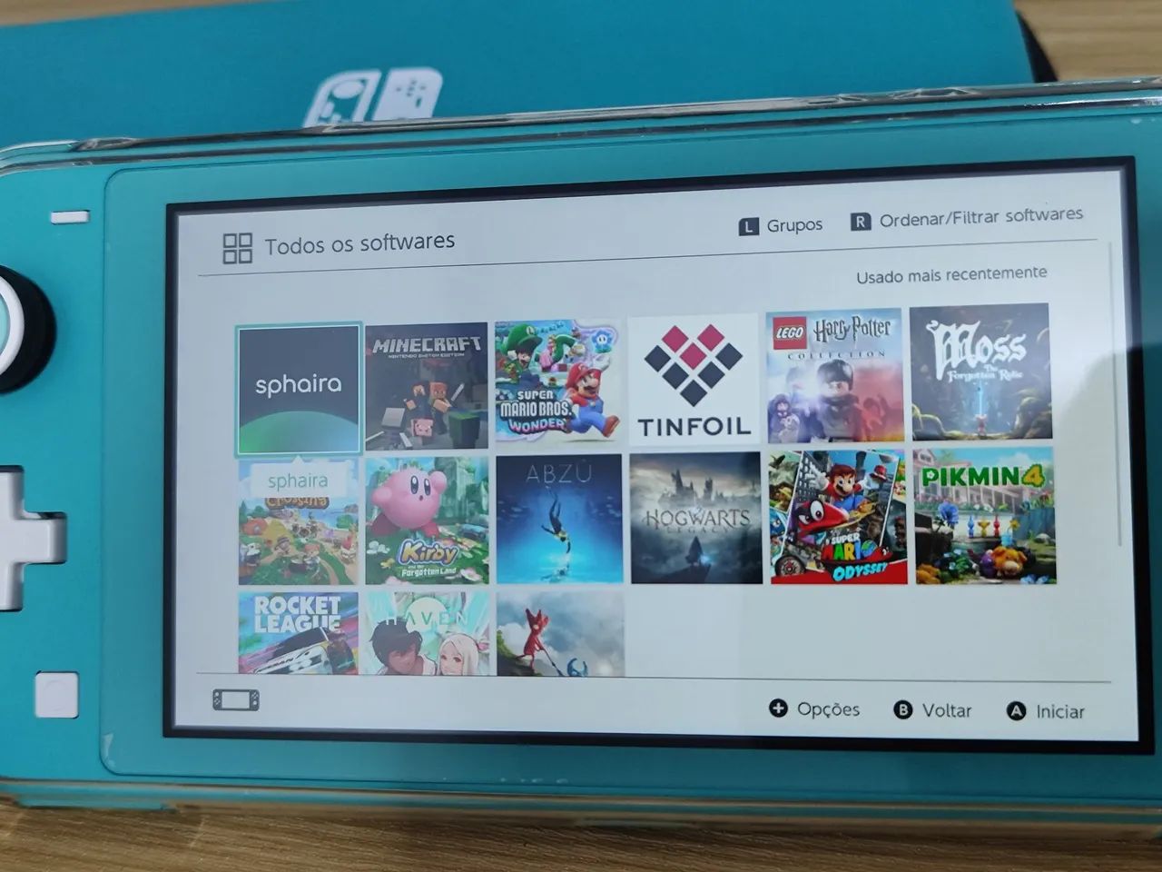 Nintendo Switch desbloqueado com jogos - Foto 3