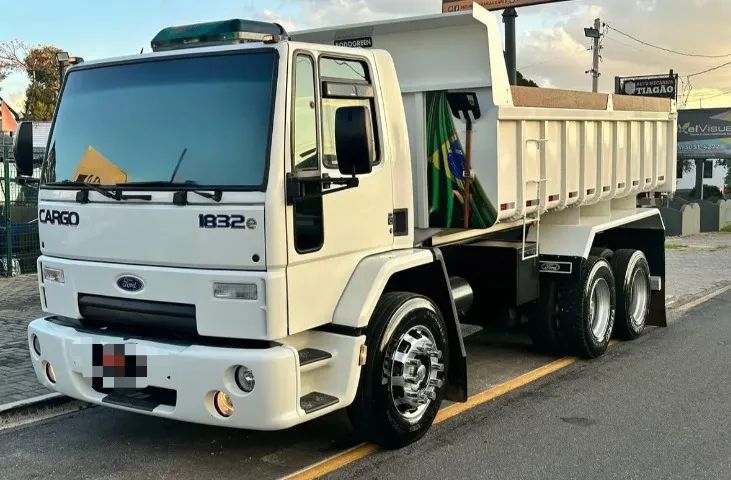 Ford cargo 1832 6x2 2011 Caçamba basc. - Foto 2