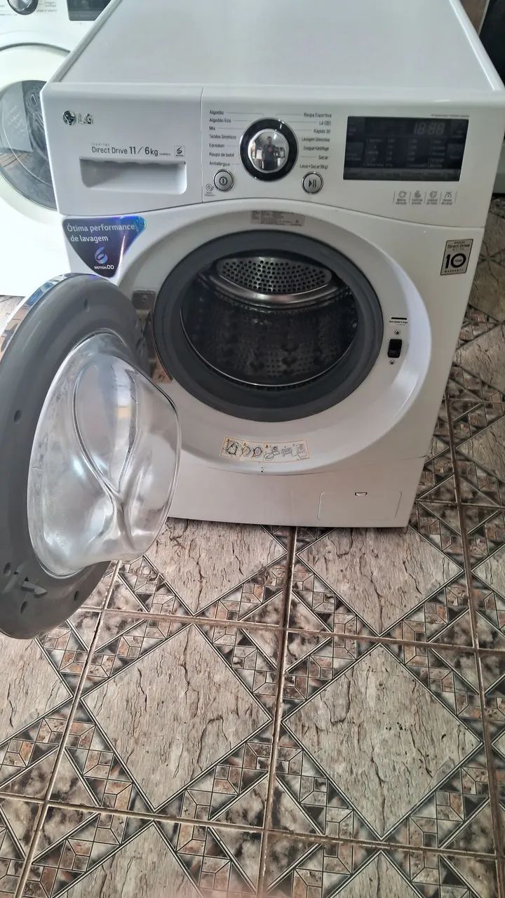 Vendo lava e seca lg 11kg 110 v - Foto 5