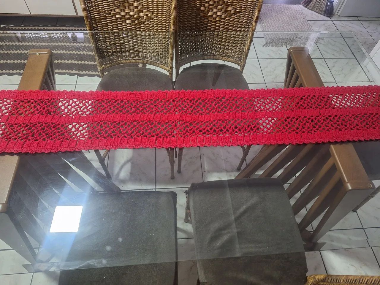 Toalha de mesa(trilho) - Foto 3