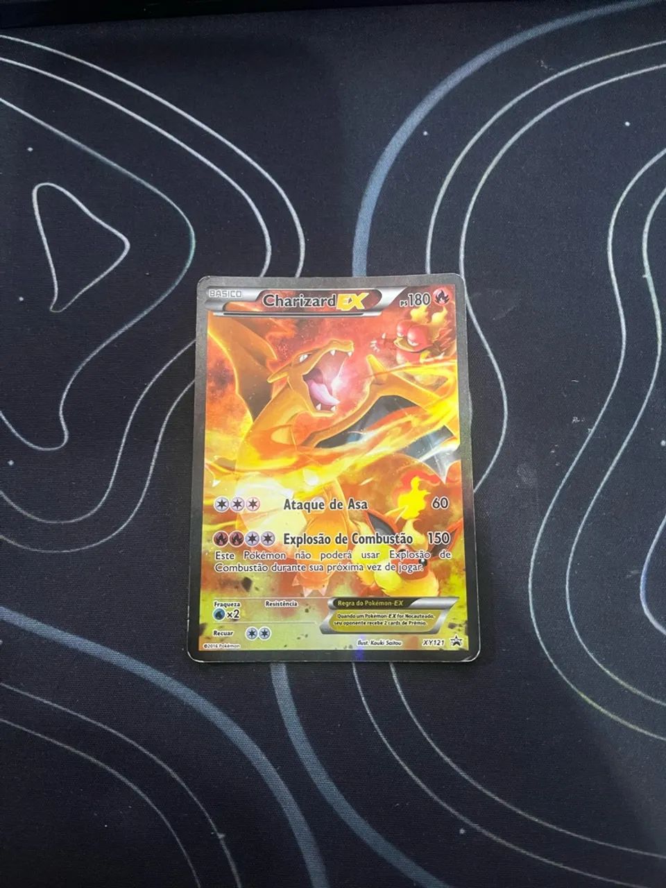 carta pokemon charizard ex XY121