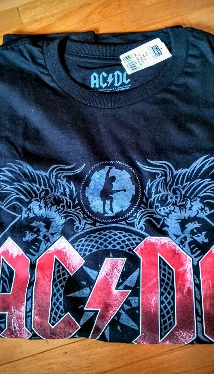 Camiseta AC?DC consulado do Rock nova, Tam G!!!