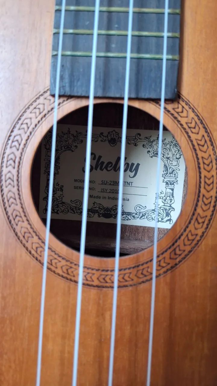 Vendo Ukulele com capa, afinador e palheta - Foto 2