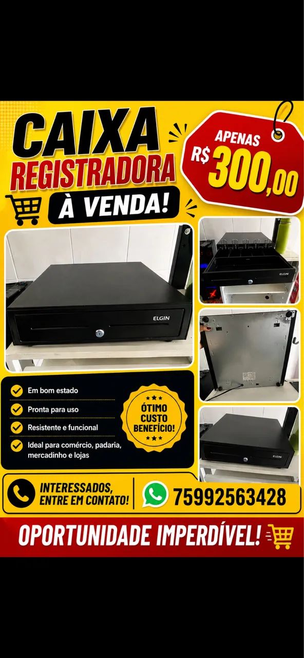 Caixa registradora  - Foto 4