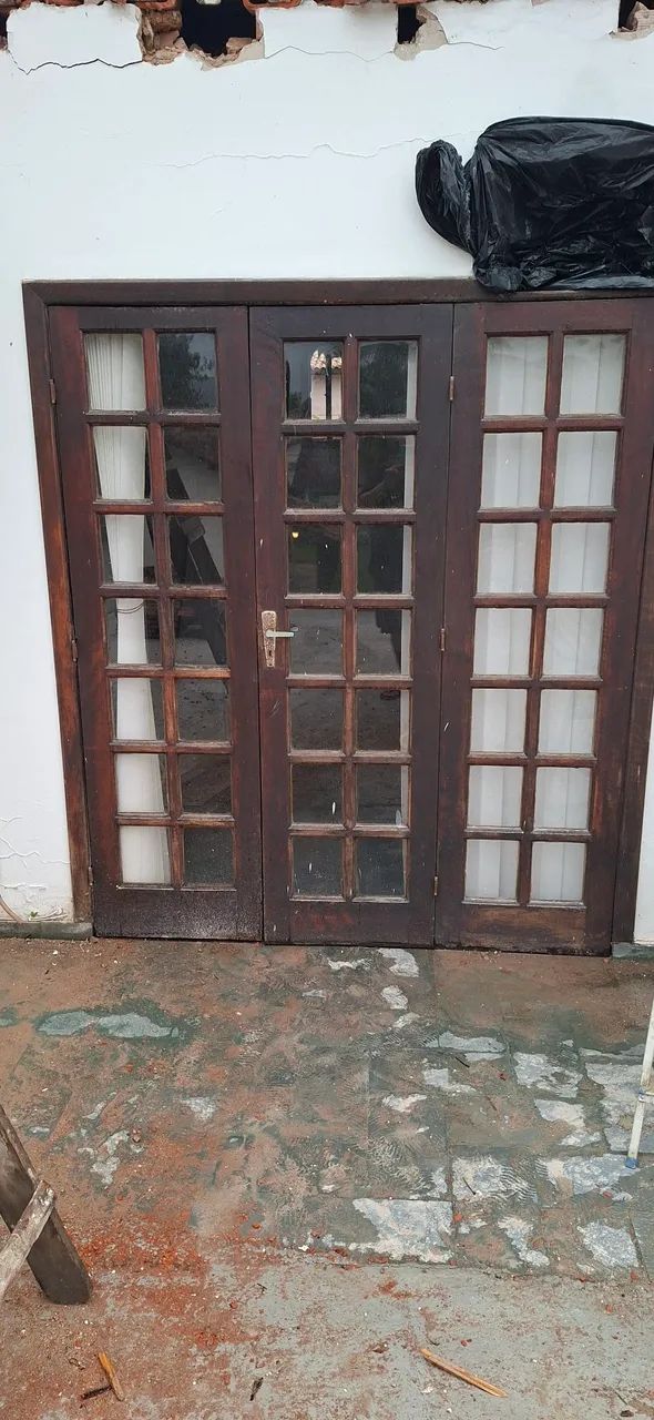 PORTA MADEIRA COMPLETA 