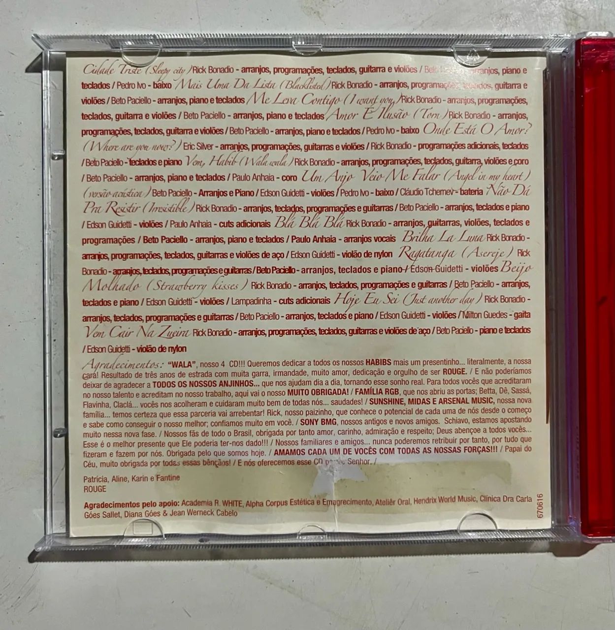 CD Rouge Mil e uma noites - Foto 2