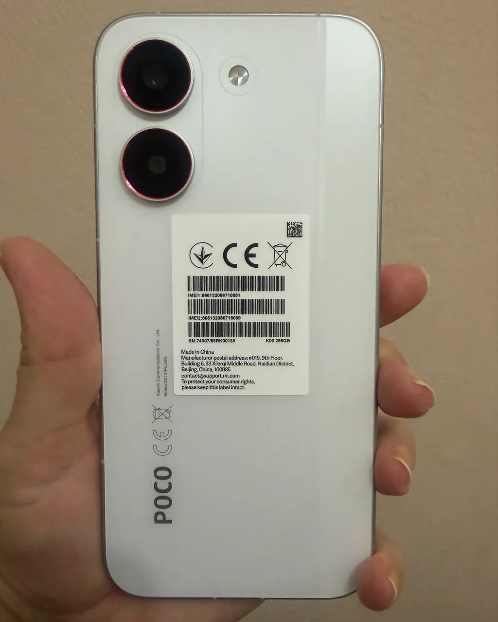 Lindíssimo Celular Xiaomi Poco X8 Pró novo - Foto 2