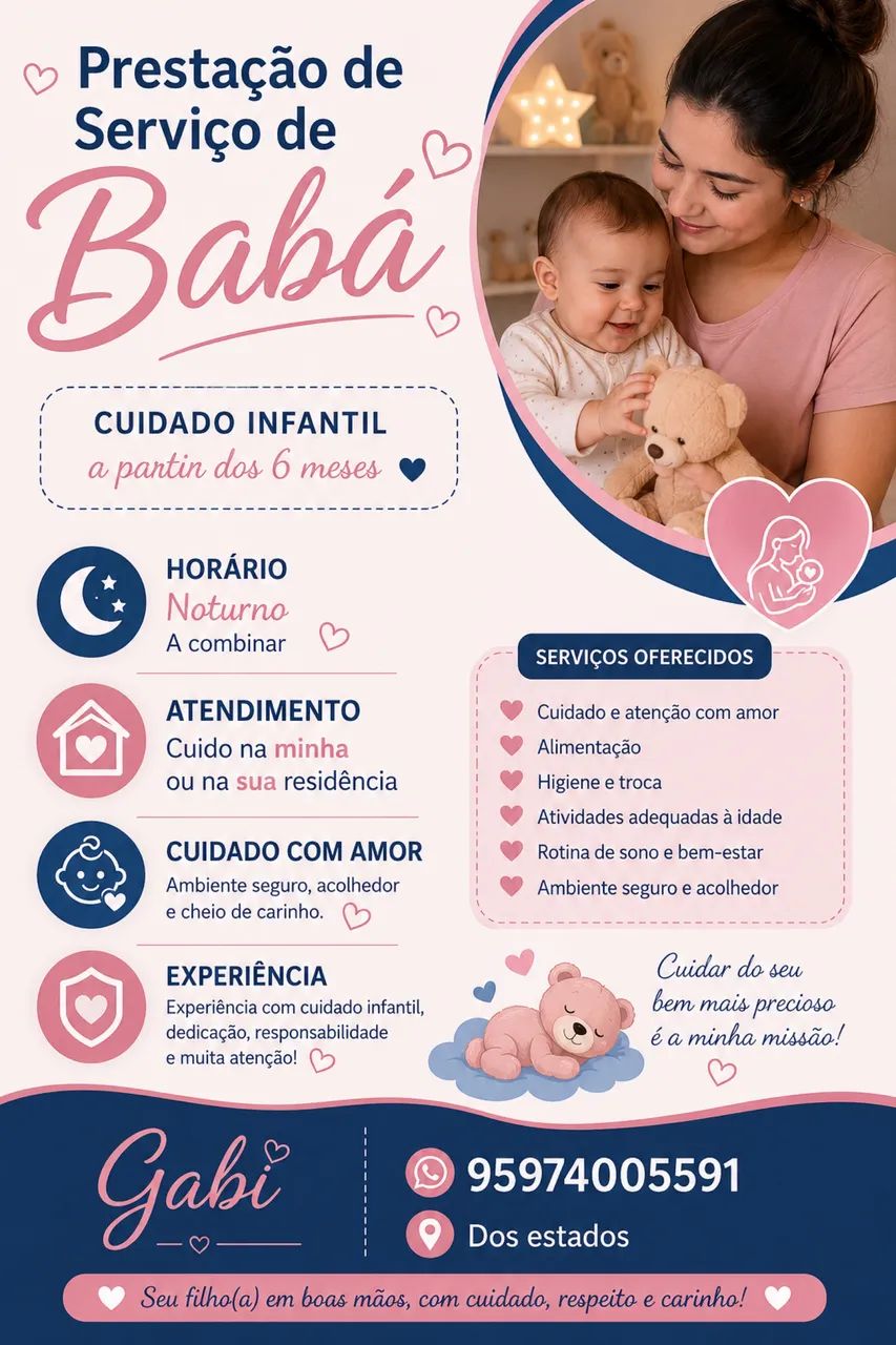 BABÁ NOTURNA E FINAL DE SEMANA  - Foto 2