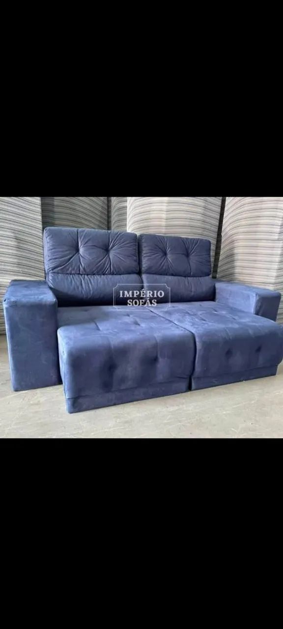 SOFA RETRATIL RECLINÁVEL 2MT NOVO promoção imperdível 