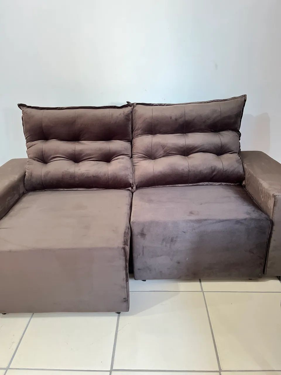Sofá Retrátil e Reclinável 2m - DIRETO DE FÁBRICA - Foto 2