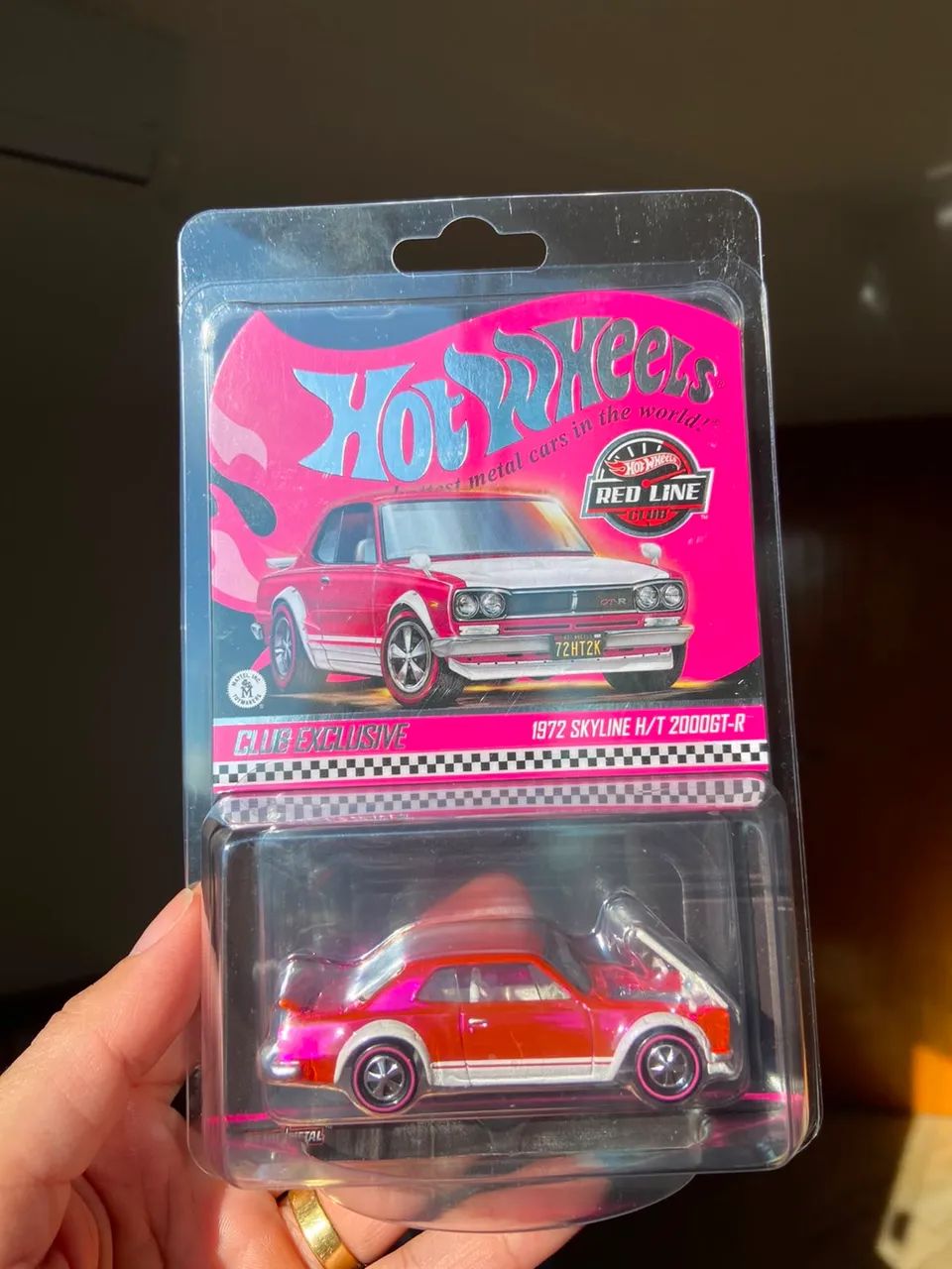 ミニカー Hot Wheels RLC 1972 Skyline H/T 2000GT-R Hot Wheels RLC Exclusive 1972 Skyline H/T 2000GT-R Rosa - Hobbies